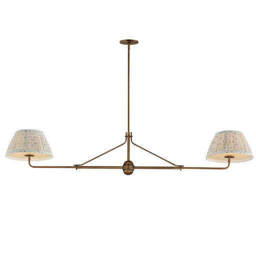 Maxim 18412BWWBR Dunbridge 2 Light Pendant | Weathered Brass
