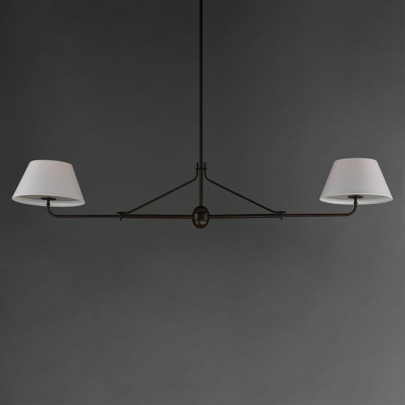 Maxim 18412OFANB Dunbridge 2 Light Pendant | Antique Bronze