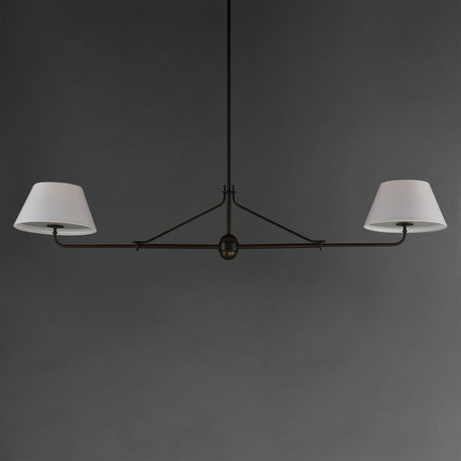 Maxim 18412OFANB Dunbridge 2 Light Pendant | Antique Bronze