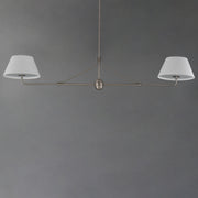 Maxim 18412OFPN Dunbridge 2 Light Pendant | Polished Nickel