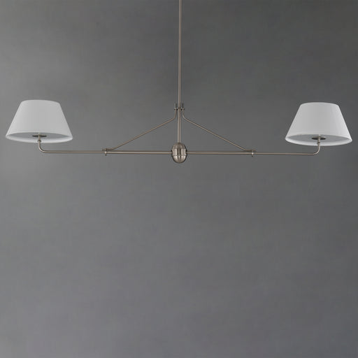 Maxim 18412OFPN Dunbridge 2 Light Pendant | Polished Nickel