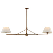 Maxim 18412OFWBR Dunbridge 2 Light Pendant | Weathered Brass