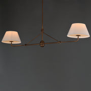 Maxim 18412OFWBR Dunbridge 2 Light Pendant | Weathered Brass