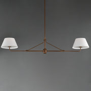 Maxim 18412OFWBR Dunbridge 2 Light Pendant | Weathered Brass