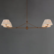 Maxim 18414BWWBR Dunbridge 4 Light Chandelier | Weathered Brass