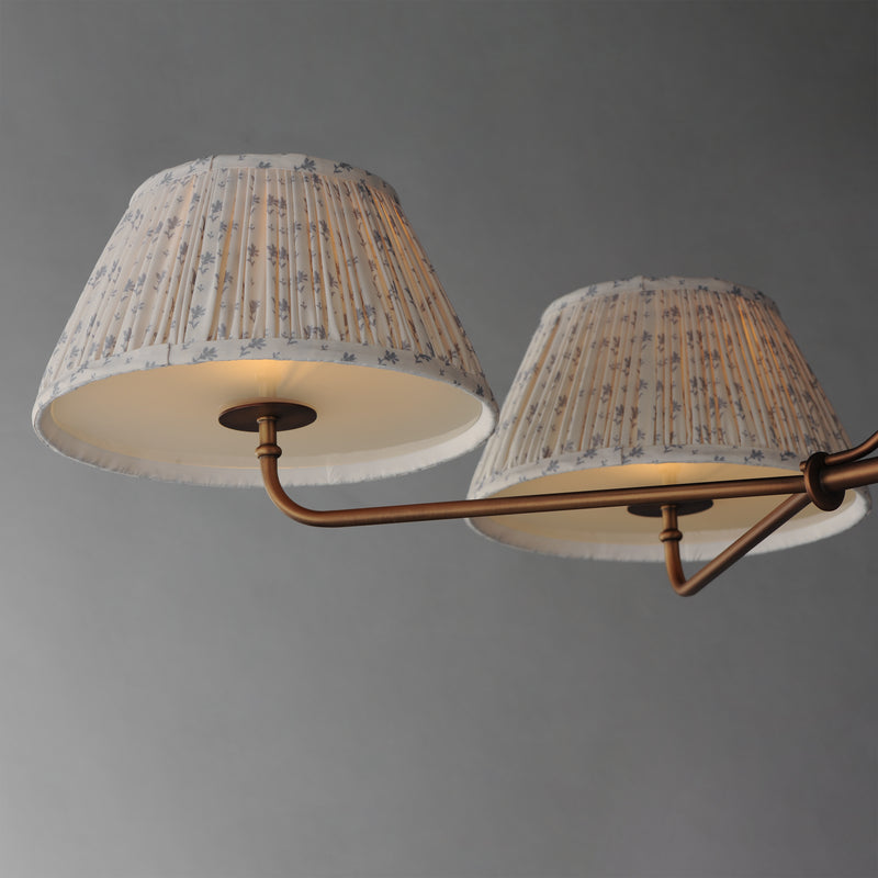 Maxim 18414BWWBR Dunbridge 4 Light Chandelier | Weathered Brass