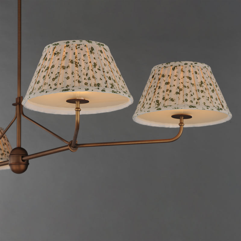 Maxim 18414OWWBR Dunbridge 4 Light Chandelier | Weathered Brass