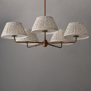 Maxim 18415BWWBR Dunbridge 5 Light Chandelier | Weathered Brass