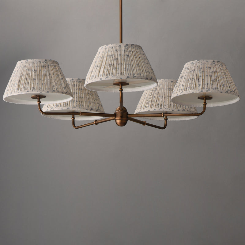 Maxim 18415BWWBR Dunbridge 5 Light Chandelier | Weathered Brass