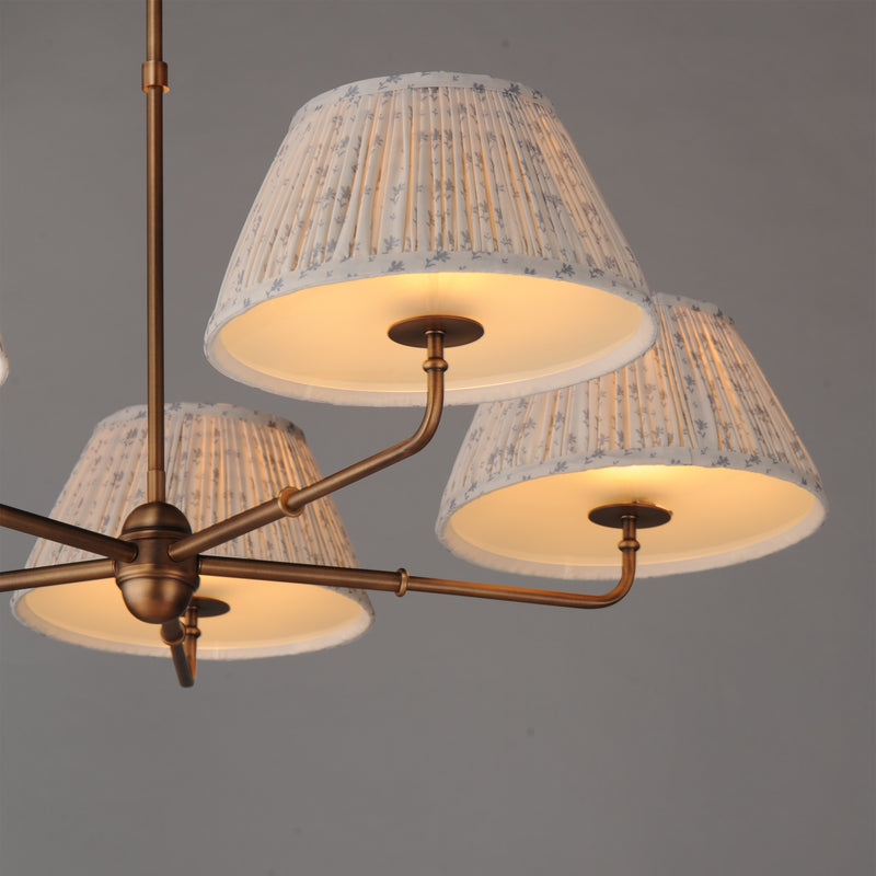 Maxim 18415BWWBR Dunbridge 5 Light Chandelier | Weathered Brass