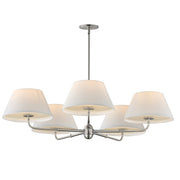 Maxim 18415OFPN Dunbridge 5 Light Chandelier | Polished Nickel