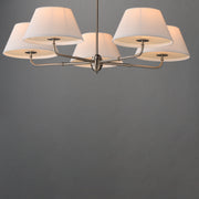 Maxim 18415OFPN Dunbridge 5 Light Chandelier | Polished Nickel