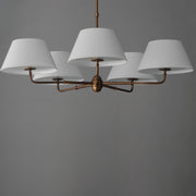 Maxim 18415OFWBR Dunbridge 5 Light Chandelier | Weathered Brass