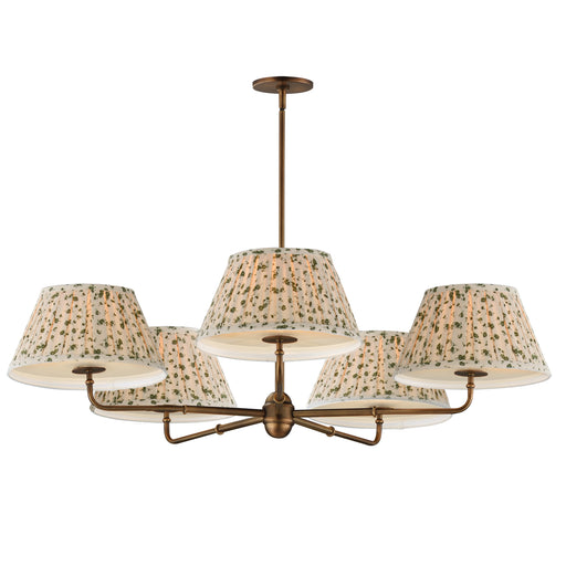 Maxim 18415OWWBR Dunbridge 5 Light Chandelier | Weathered Brass