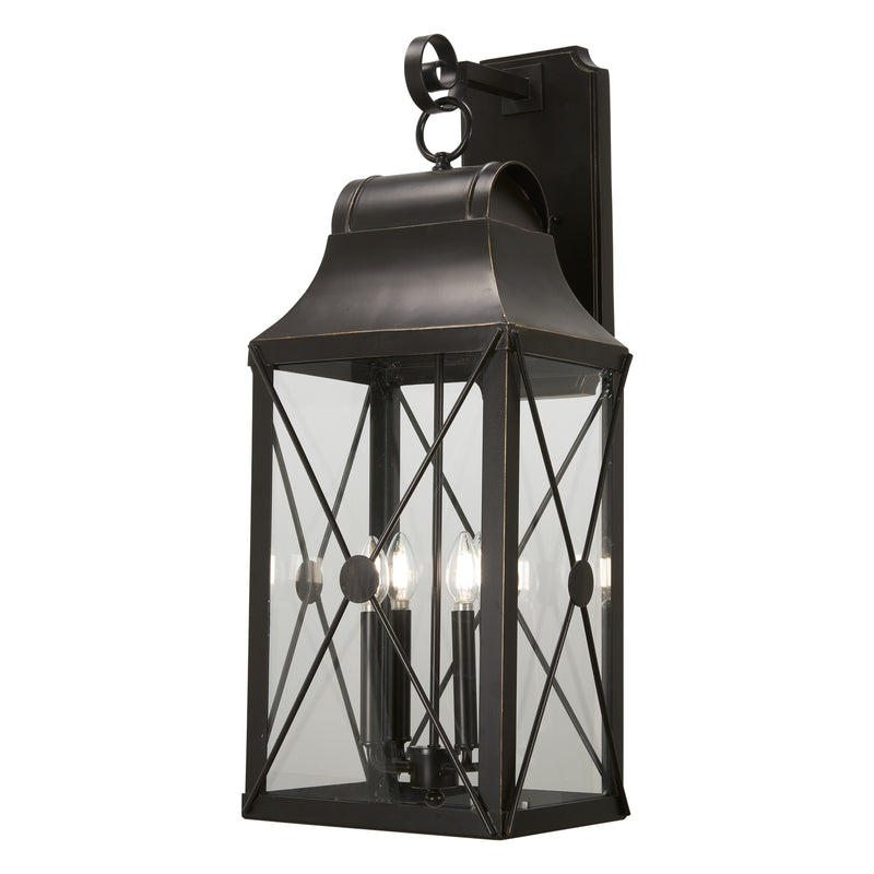 Minka Lavery Great Outdoors De Luz 4 Light Outdoor Wall Mount-Oil Rubbed Bronze - ALCOVE LIGHTING