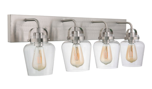 Craftmade 53504-BNK Trystan 4 Light Vanity -Brushed Polished Nickel - ALCOVE LIGHTING