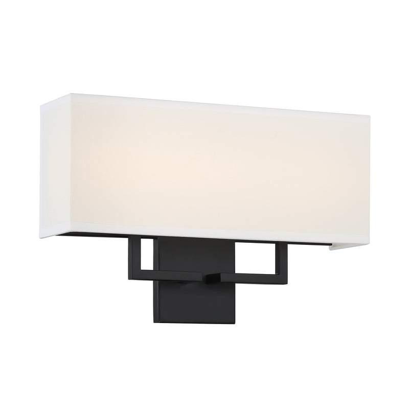 George Kovacs P472-66A-L Sconces 1 Light Wall Sconce -Coal