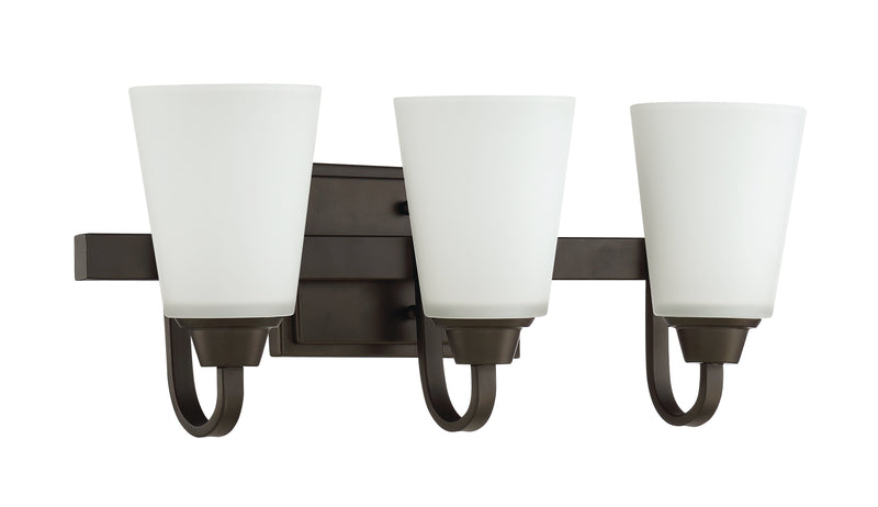 Craftmade 41903-ESP Grace 3 Light Vanity -Espresso - ALCOVE LIGHTING