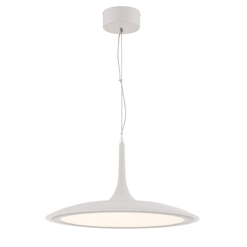 George Kovacs P1781-044B-L Hover LED Pendant -Matte White