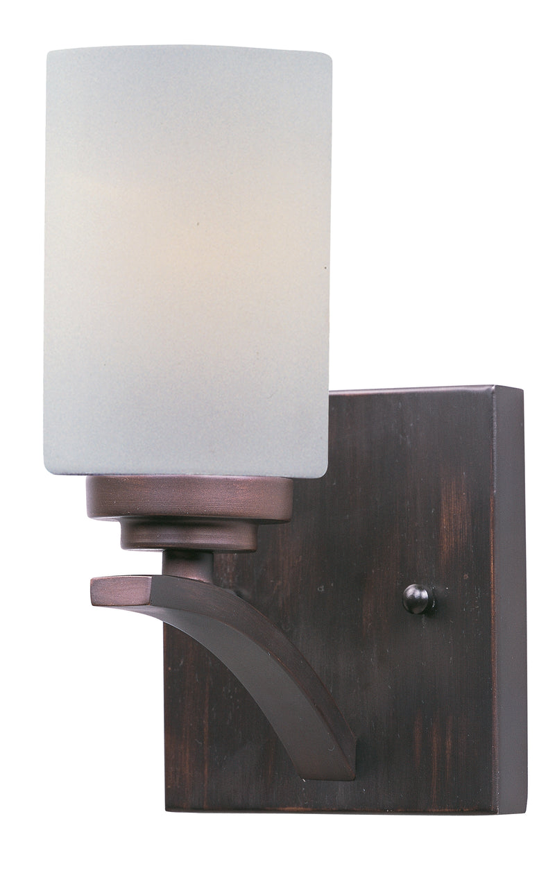 Maxim 20030SWOI Deven 1 Light Wall Sconce | Oil Rubbed Bronze