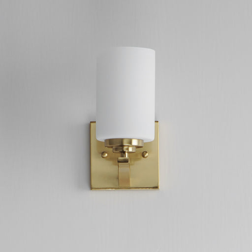 Maxim 20030SWSBR Deven 1 Light Wall Sconce | Satin Brass