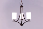 Maxim 20033SWOI Deven 3 Light Chandelier | Oil Rubbed Bronze