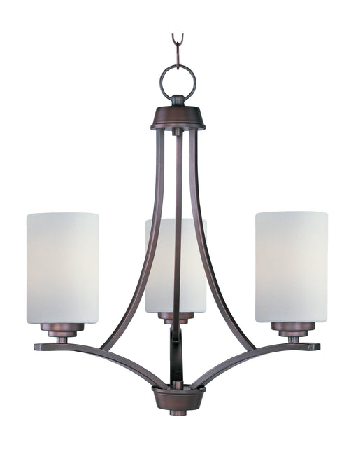 Maxim 20033SWOI Deven 3 Light Chandelier | Oil Rubbed Bronze