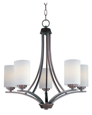 Maxim 20035SWOI Deven 5 Light Chandelier | Oil Rubbed Bronze