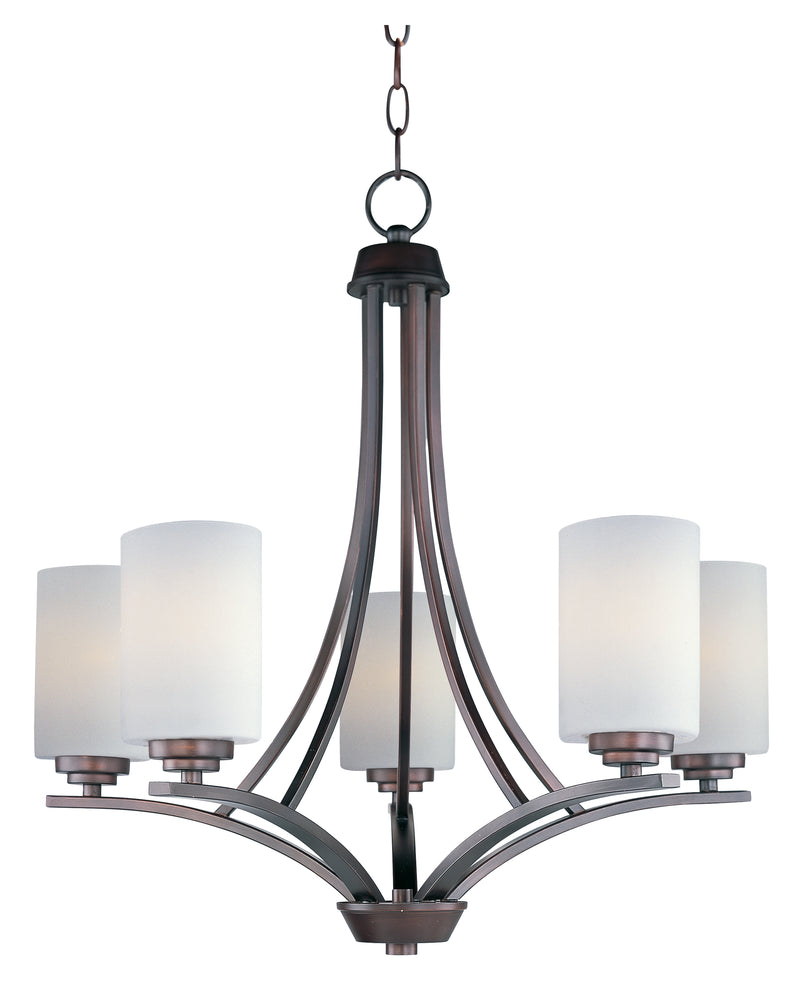 Maxim 20035SWOI Deven 5 Light Chandelier | Oil Rubbed Bronze