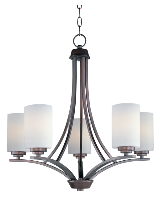 Maxim 20035SWOI Deven 5 Light Chandelier | Oil Rubbed Bronze
