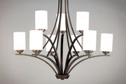 Maxim 20036SWOI Deven 9 Light Chandelier | Oil Rubbed Bronze