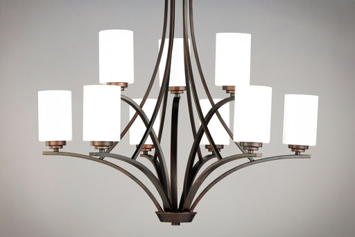 Maxim 20036SWOI Deven 9 Light Chandelier | Oil Rubbed Bronze