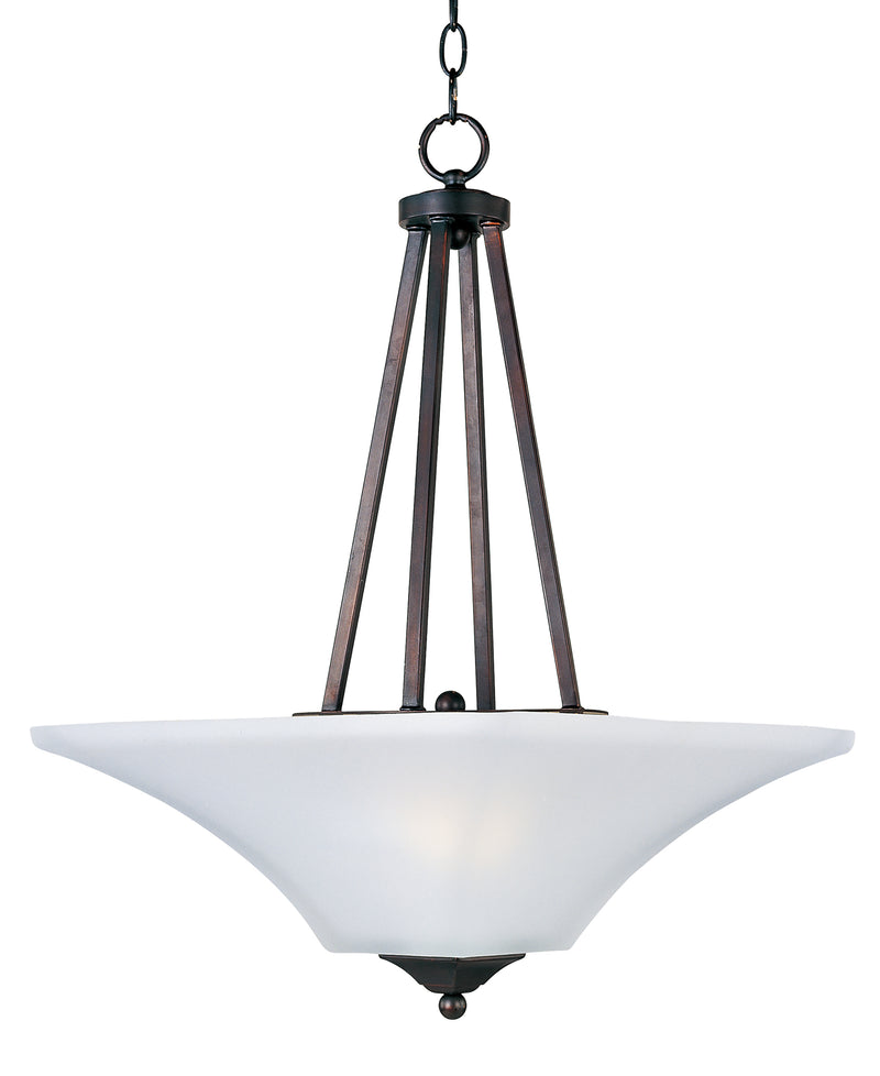Maxim 20093FTOI Aurora 2 Light Invert Bowl Pendant | Oil Rubbed Bronze