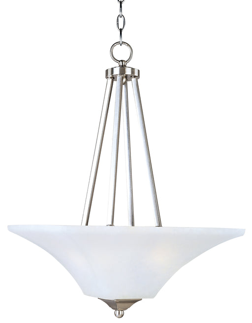 Maxim 20093FTSN Aurora 2 Light Invert Bowl Pendant | Satin Nickel
