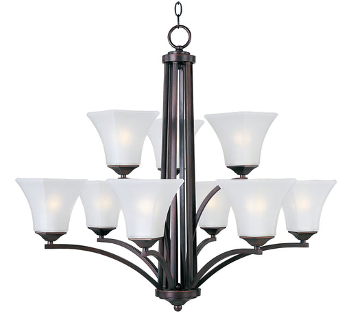 Maxim 20096FTOI Aurora 9 Light Chandelier | Oil Rubbed Bronze