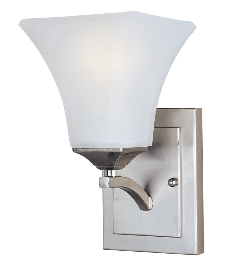Maxim 20098FTSN Aurora 1 Light Wall Sconce | Satin Nickel