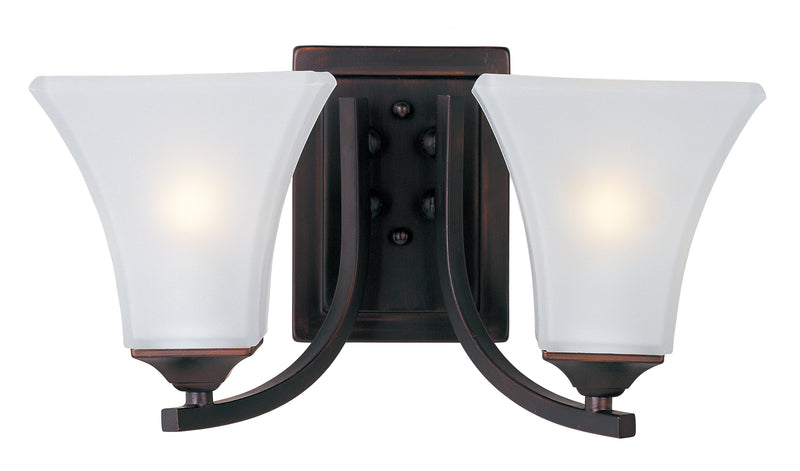 Maxim 20099FTOI Aurora 2 Light Bath Vanity | Oil Rubbed Bronze
