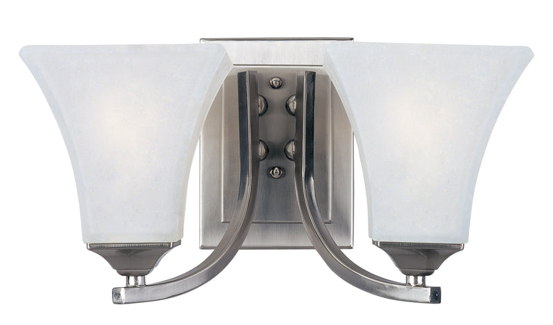 Maxim 20099FTSN Aurora 2 Light Bath Vanity | Satin Nickel