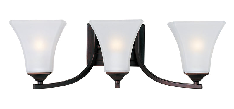 Maxim 20100FTOI Aurora 3 Light Bath Vanity | Oil Rubbed Bronze