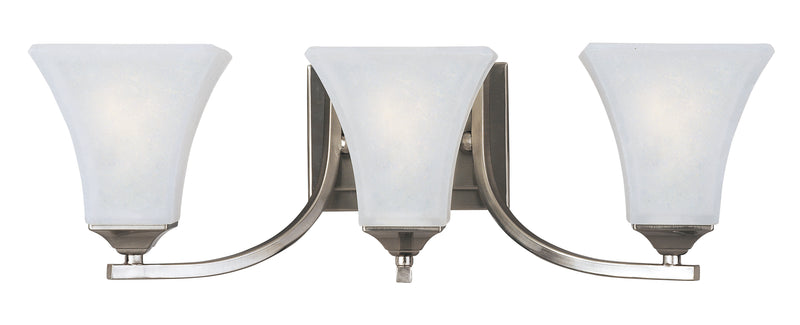 Maxim 20100FTSN Aurora 3 Light Bath Vanity | Satin Nickel