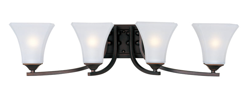 Maxim 20101FTOI Aurora 4 Light Bath Vanity | Oil Rubbed Bronze