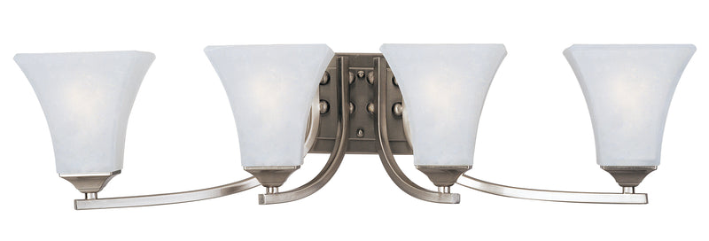Maxim 20101FTSN Aurora 4 Light Bath Vanity | Satin Nickel