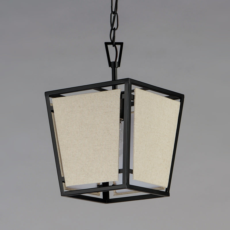 Maxim 20261CVBK Montauk 1 Light Pendant | Black