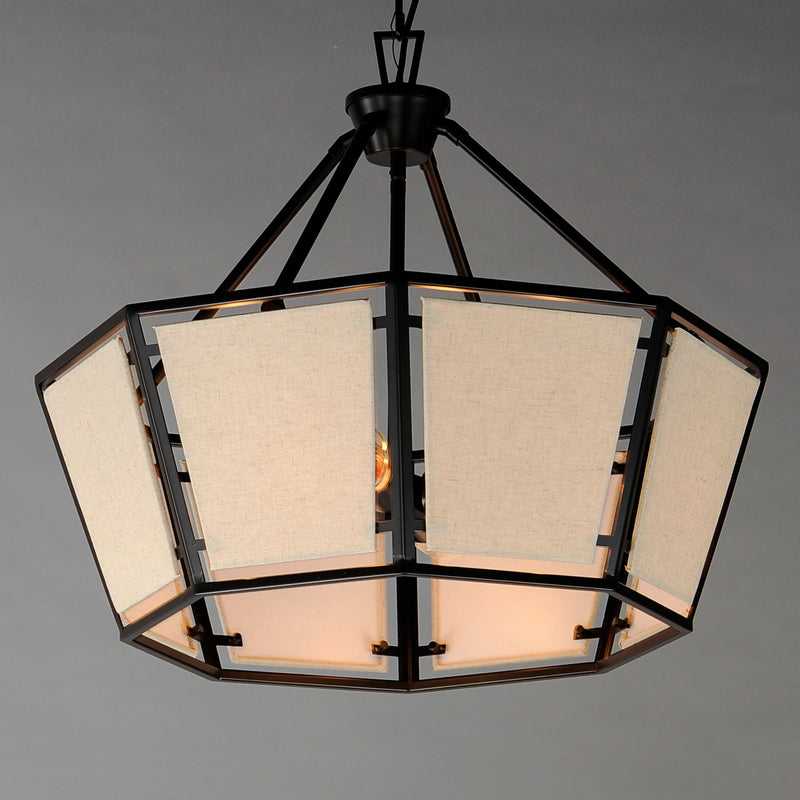 Maxim 20265CVBK Montauk 4 Light Chandelier | Black