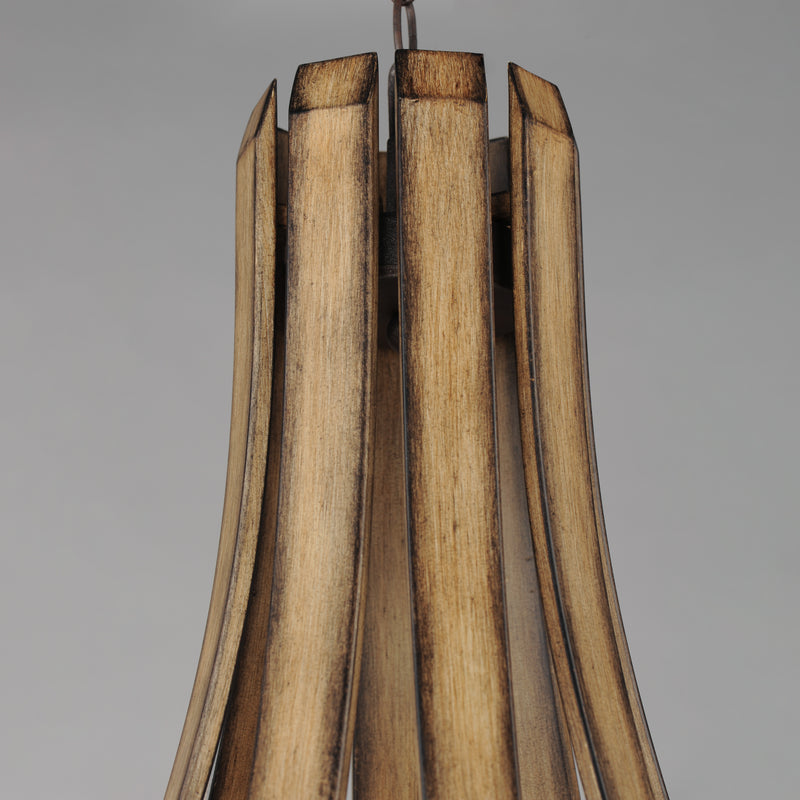 Maxim 20348DWAR Basque 8 Light Chandelier | Driftwood/Anthracite