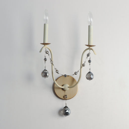 Maxim 20482ECVG Formosa 2 Light Wall Sconce | Ecru/Venetian Gold