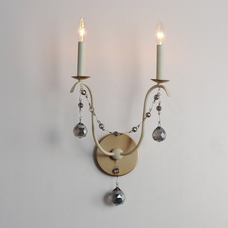 Maxim 20482ECVG Formosa 2 Light Wall Sconce | Ecru/Venetian Gold