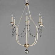 Maxim 20486ECVG Formosa 6 Light Chandelier | Ecru/Venetian Gold