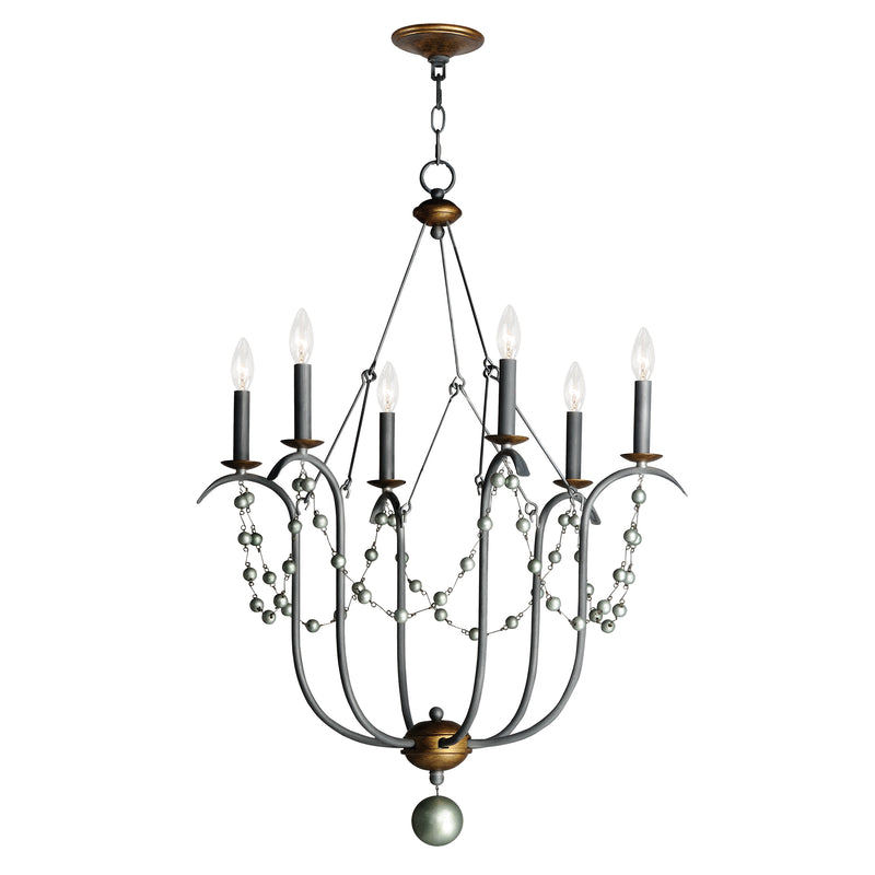 Maxim 20486GN Formosa 6 Light Chandelier | Golden Noir