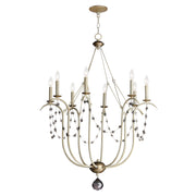 Maxim 20488ECVG Formosa 8 Light Chandelier | Ecru/Venetian Gold